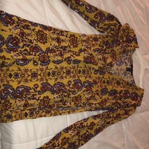 Forever 21 flow-y floral dress